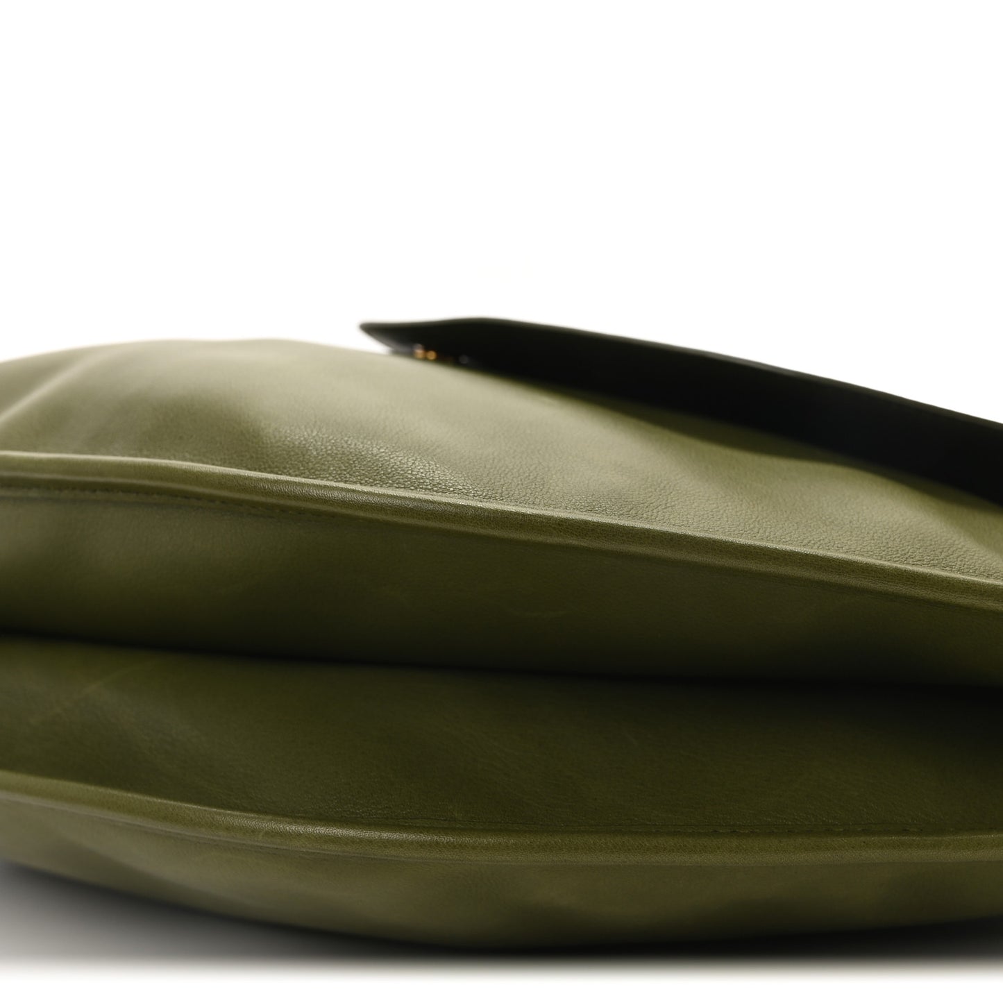 Calfskin Medium Shield Twin Bag Coal