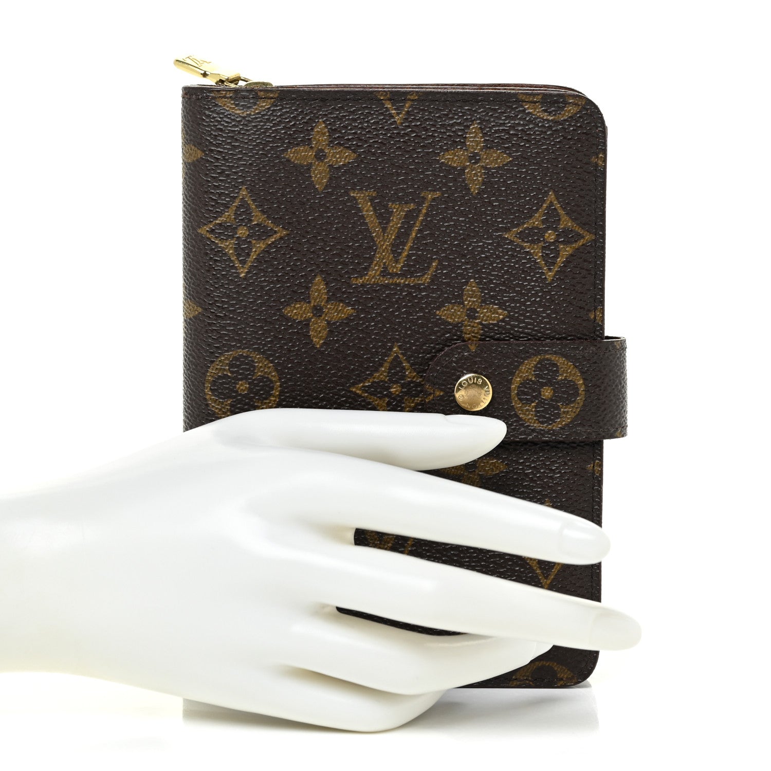 Louis Vuitton Monogram Porte Papier Zippe Wallet 2 of 21