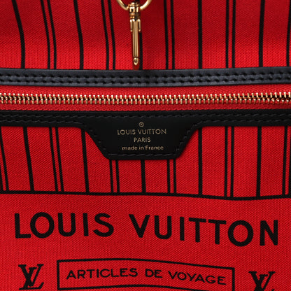 Louis Vuitton Monogram My LV World Tour Neverfull MM 7 of 11
