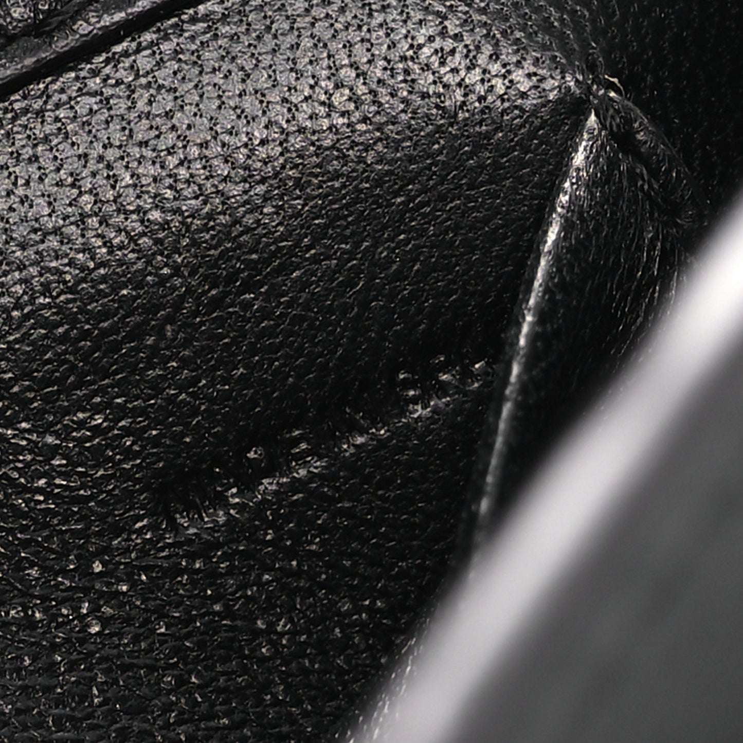 Calfskin Small Nile Bracelet Minaudiere Bag Black