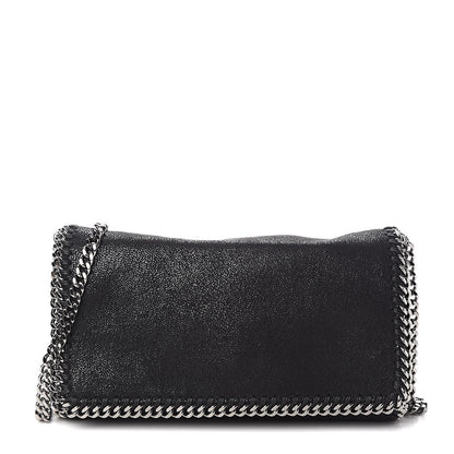 Stella McCartney Shaggy Deer Falabella Crossbody Bag Black 1 of 11