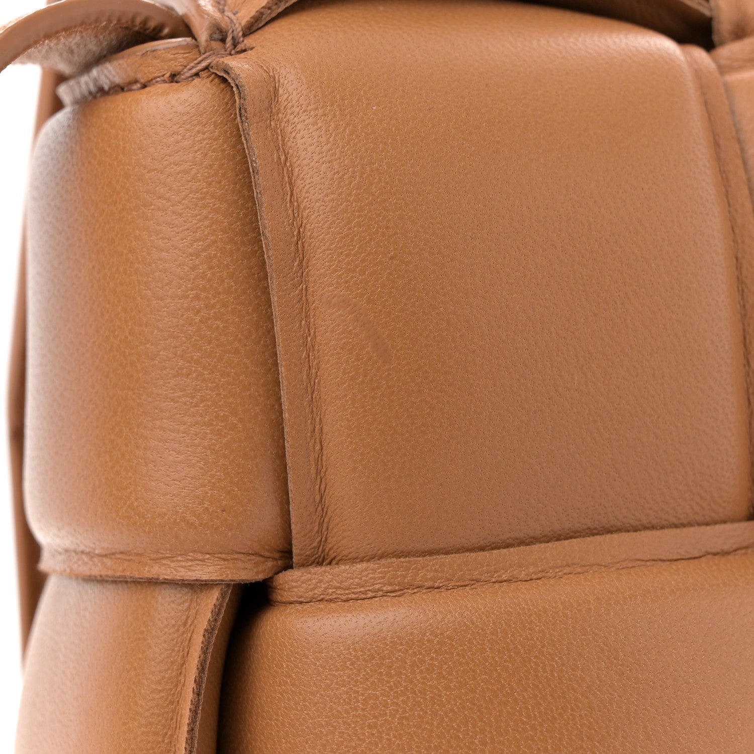 Bottega Veneta Nappa Maxi Intreccio Padded Cassette Crossbody Bag Caramel 11 of 11