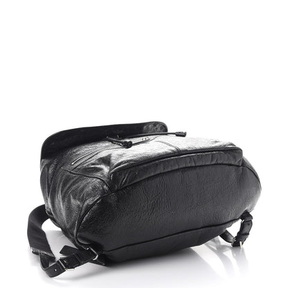 Balenciaga Agneau Classic Hardware S Traveler Backpack Black 4 of 8