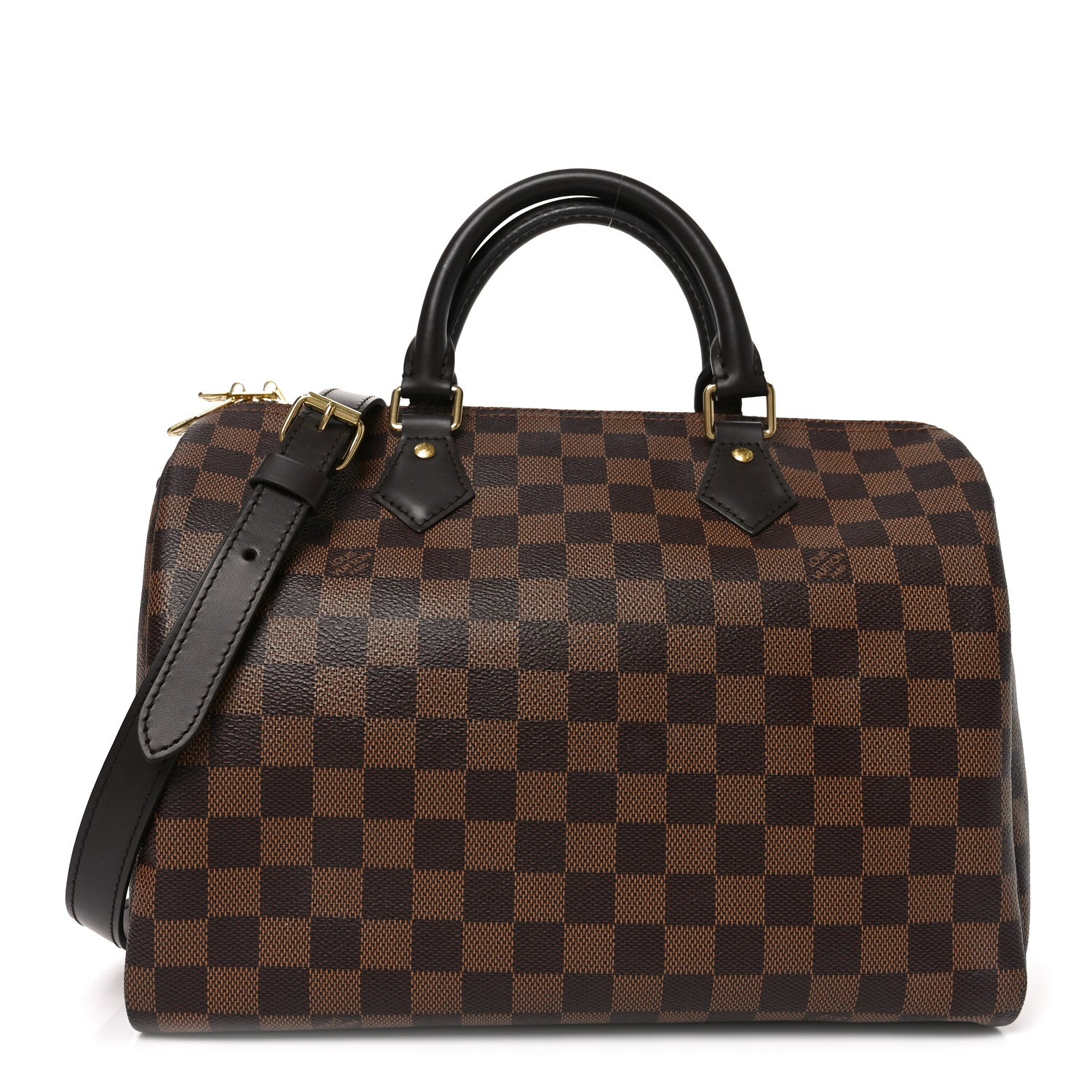 Louis Vuitton Damier Ebene Speedy Bandouliere 30 1 of 10