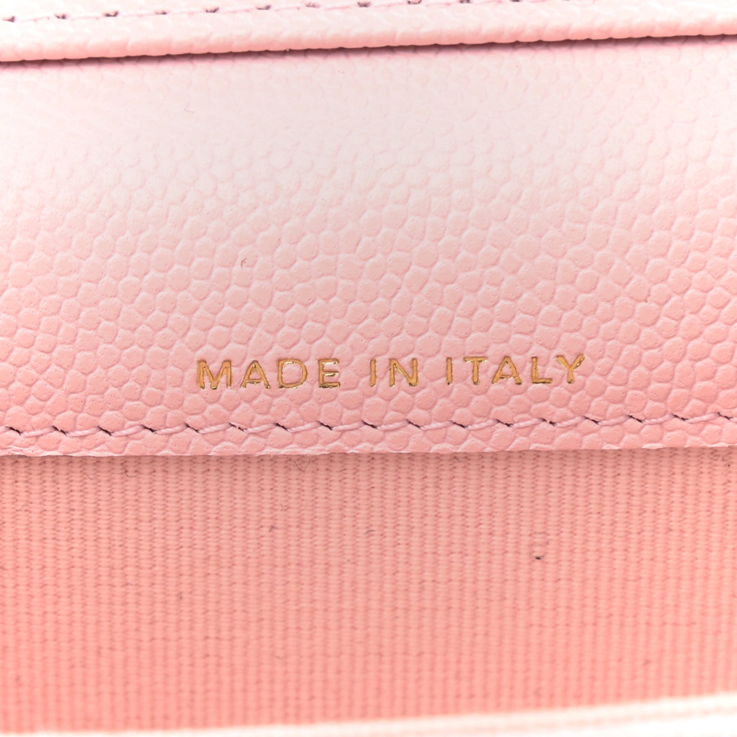 Caviar Quilted Mini Chain Bag Pink