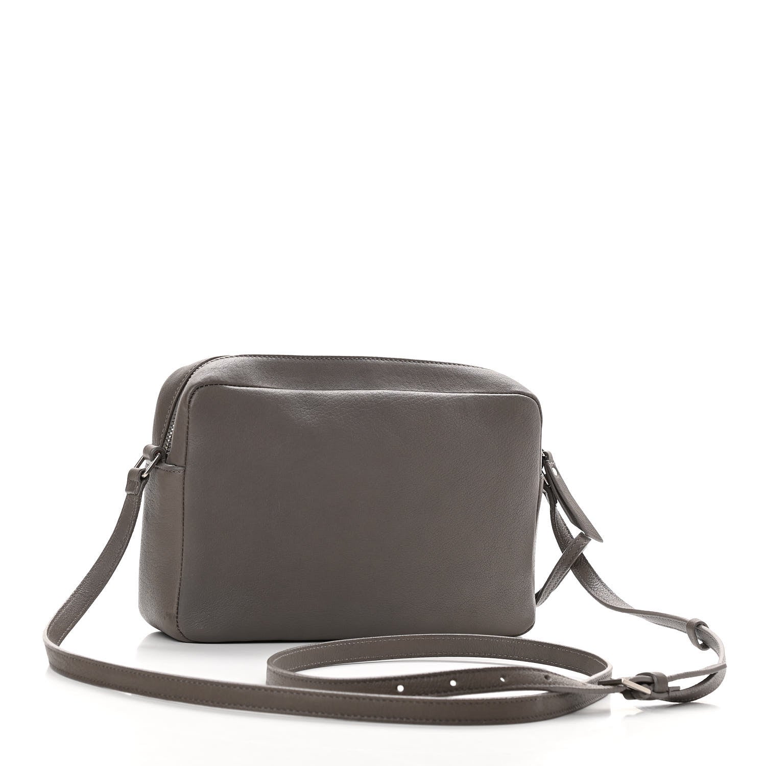 Saint Laurent Lambskin Monogram Small Lou Camera Bag Asphalt 2 of 12
