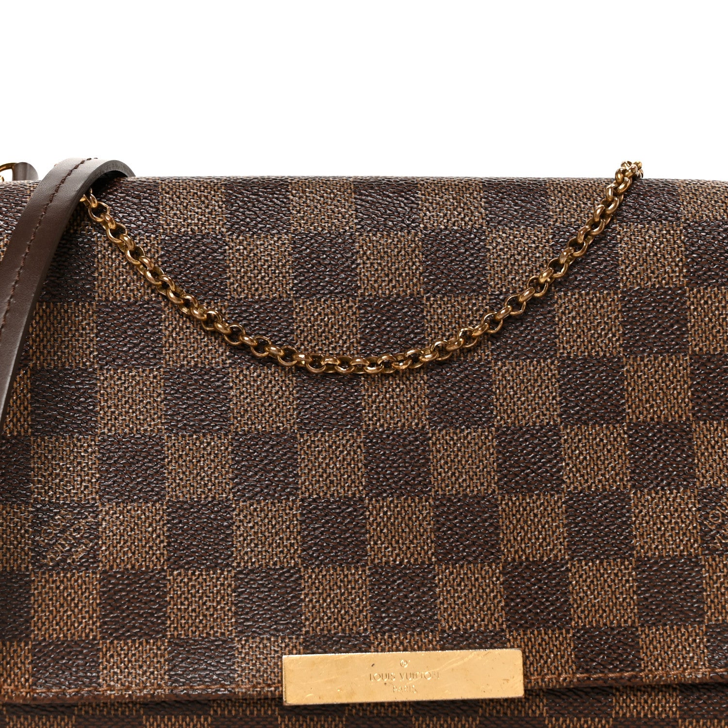 Louis Vuitton Damier Ebene Favorite MM 8 of 10
