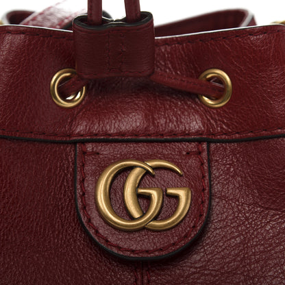 Gucci Piuma Lux Energy Medium Re(Belle) Convertible Bucket Bag Hibiscus Red 11 of 11