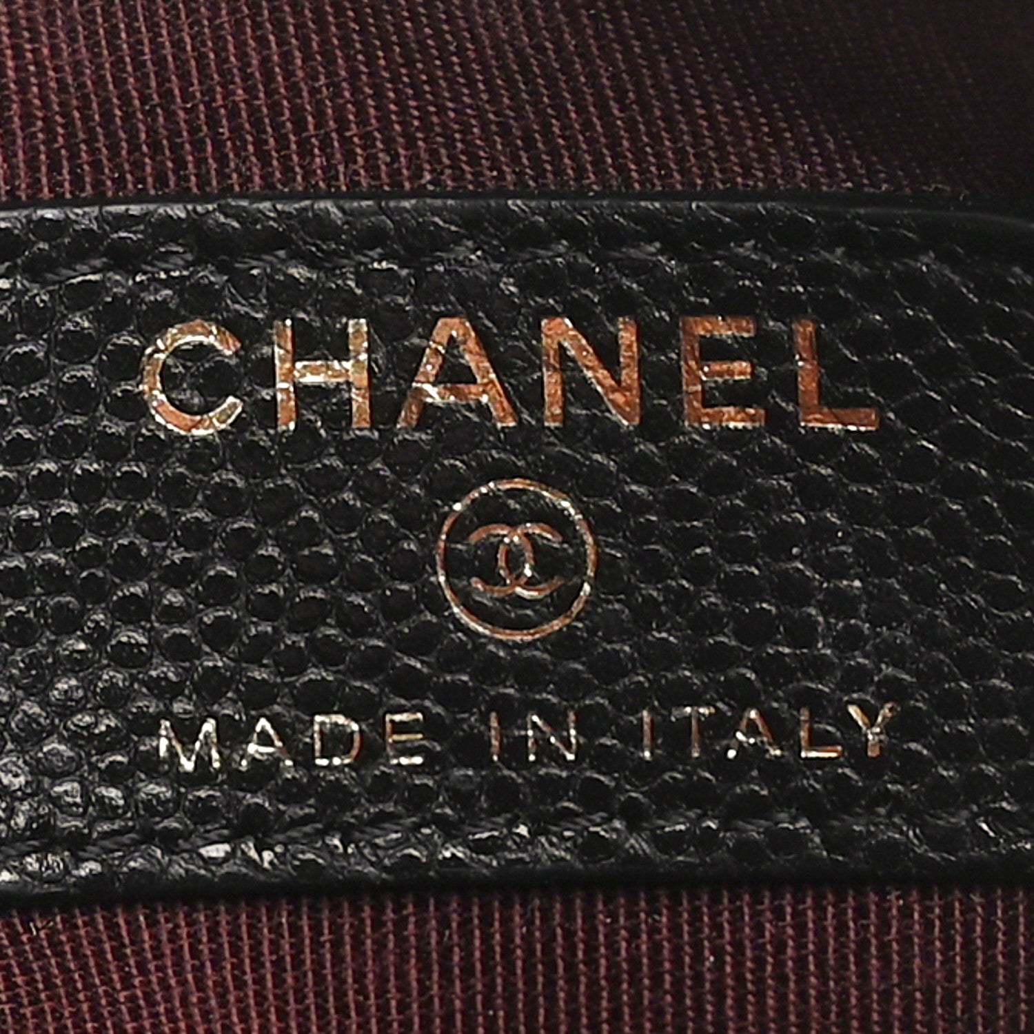 Chanel Caviar Quilted Small Cosmetic Case Black 6 of 8
