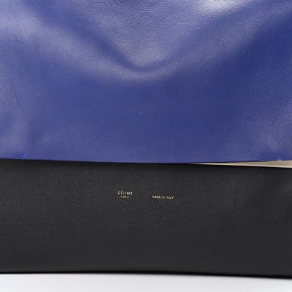 Celine Calfskin All Soft Shoulder Bag Indigo 9 of 21