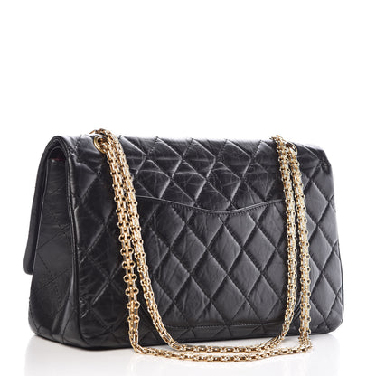 Chanel Aged Calfskin Quilted 2.55 Reissue 227 Flap Black 3 of 10