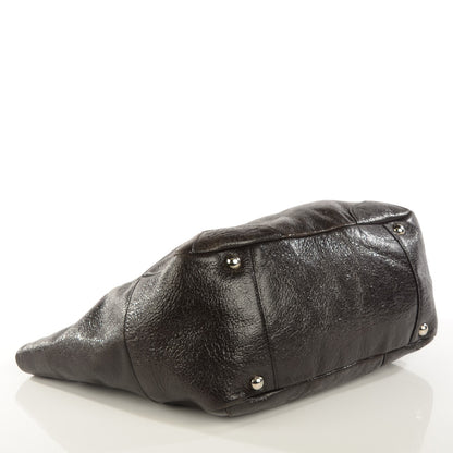 Prada Cervo Lux Chain Shoulder Bag Ebano 4 of 11