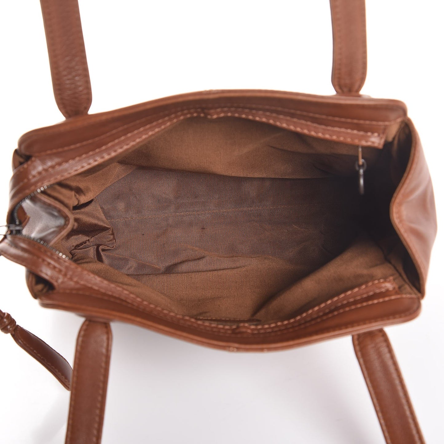 Lambskin CC Tote Brown