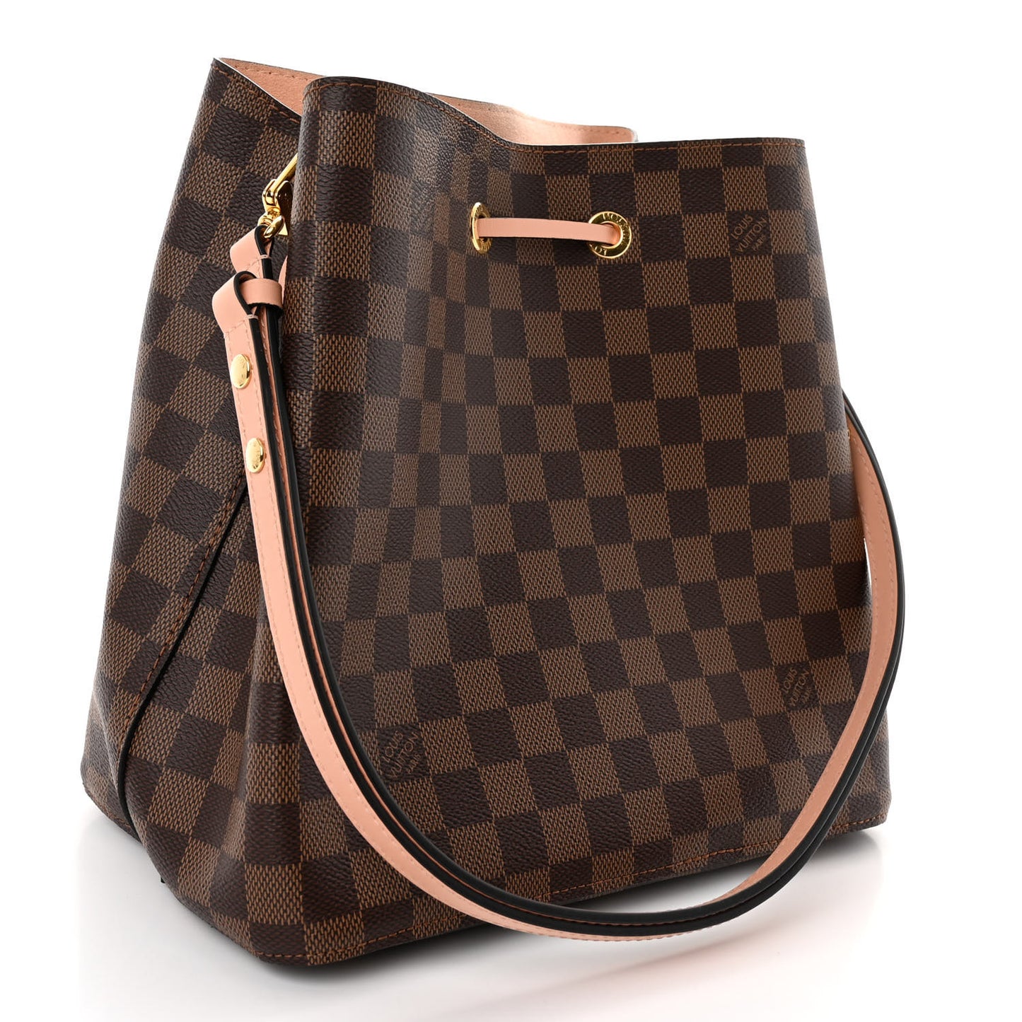 Damier Ebene Neonoe MM Venus Pink