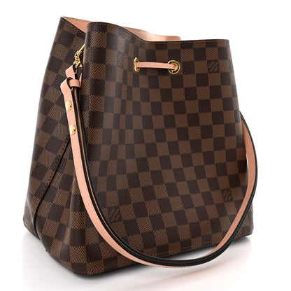 Louis Vuitton Damier Ebene Neonoe MM Venus Pink 3 of 9