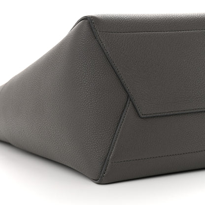 Celine Soft Grained Calfskin Sangle Bucket Bag Grey 8 of 10