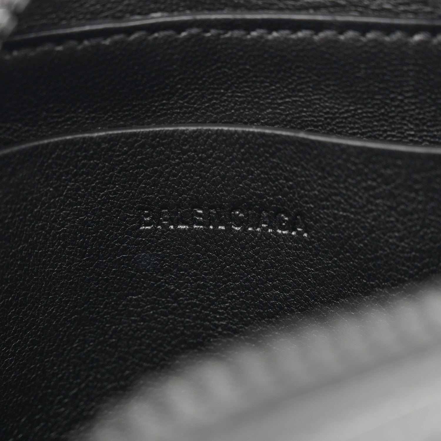 Balenciaga Grained Calfskin Embossed Car Camera Bag Black 6 of 10