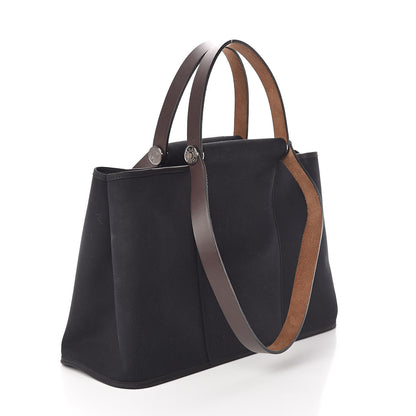 Hermes Toile Cabag 39 Black 3 of 9