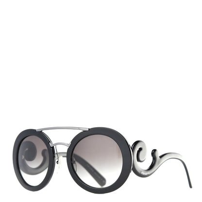 Prada Baroque Sunglasses SPR 13S Black 1 of 8