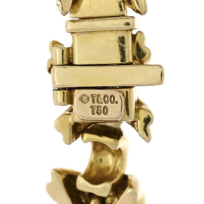 Tiffany 18K Yellow Gold Signature X Bracelet 3 of 3