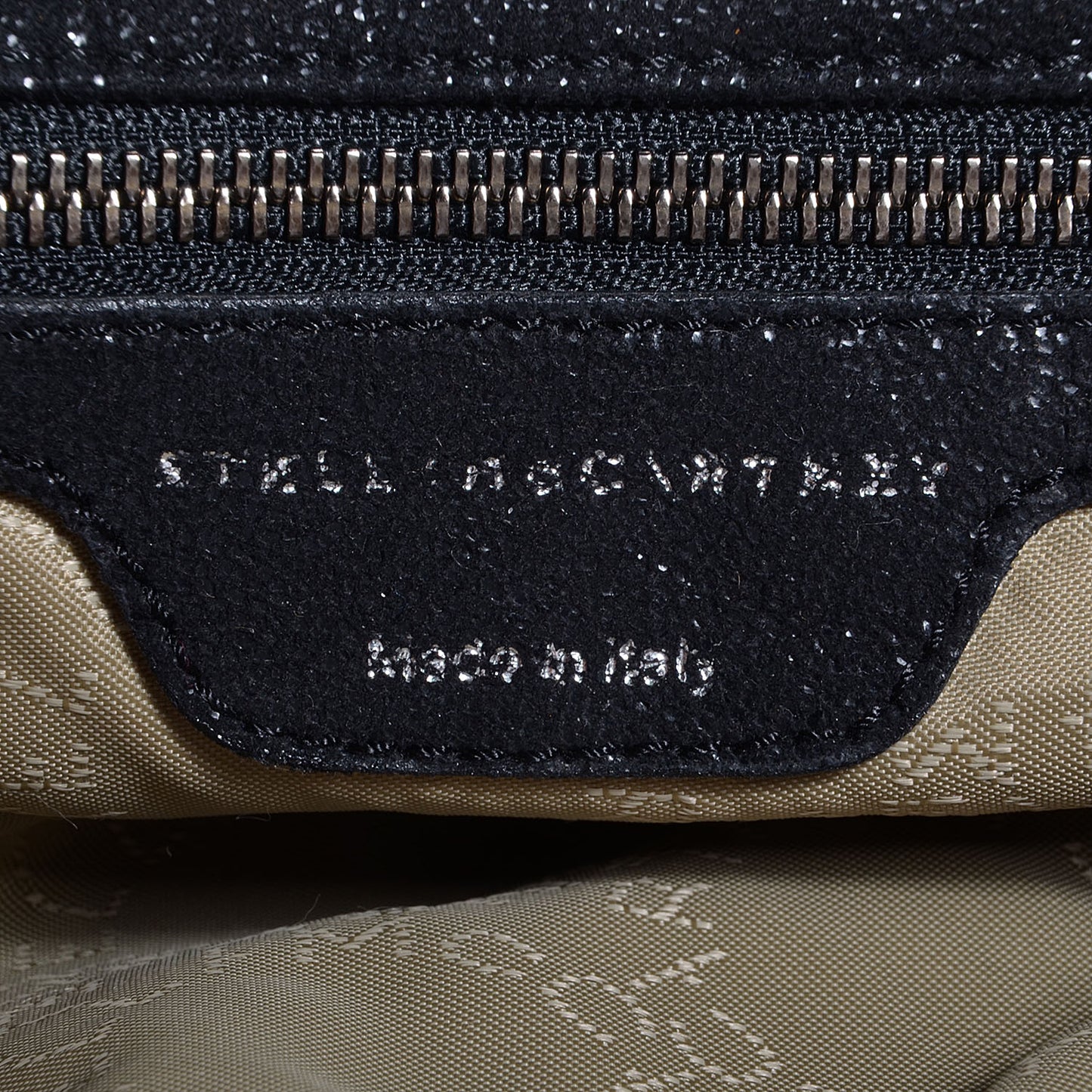 Shaggy Deer Small Falabella Tote Black