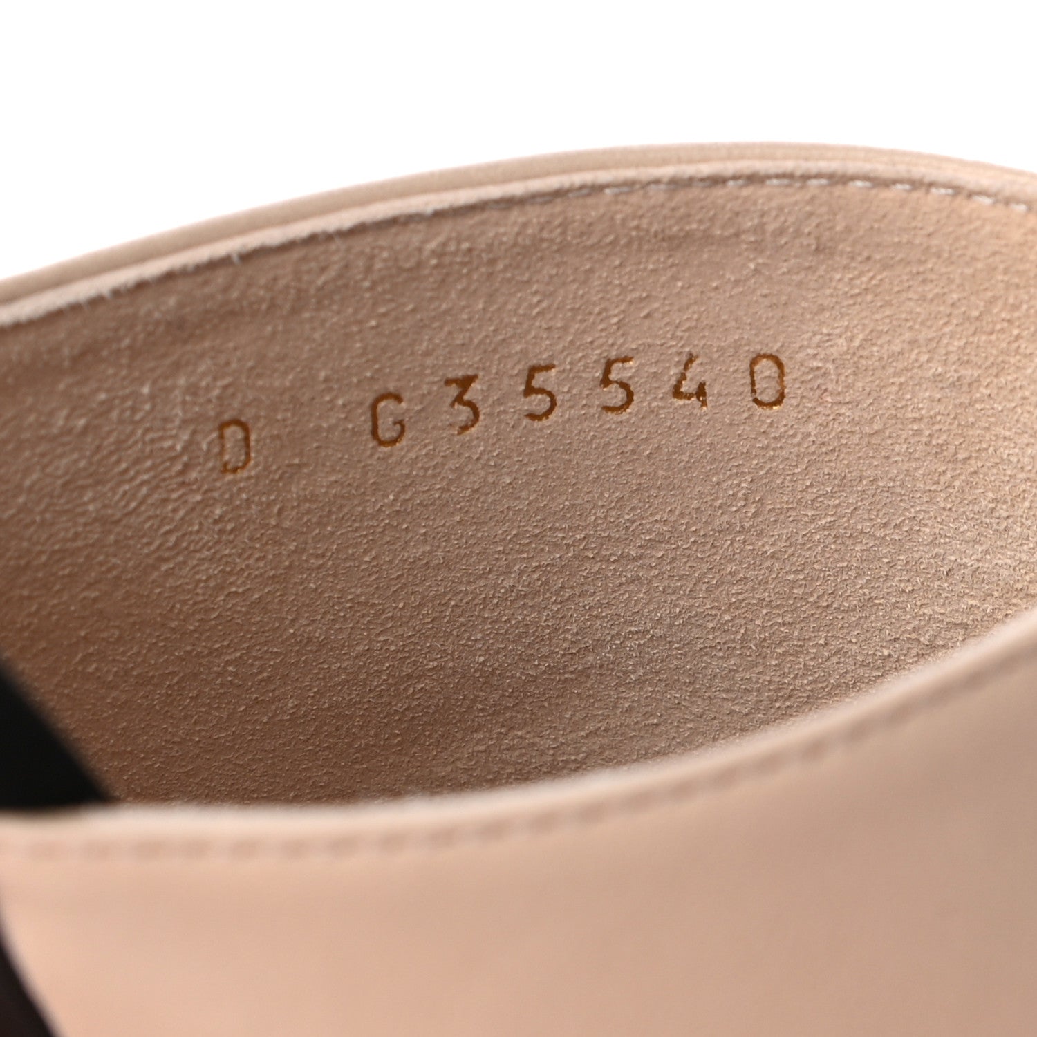 Chanel Lambskin Grosgrain Cap Toe Pearl Mule 35.5 Beige Black 9 of 9