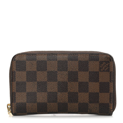 Louis Vuitton Damier Ebene Zippy Compact Wallet 1 of 17