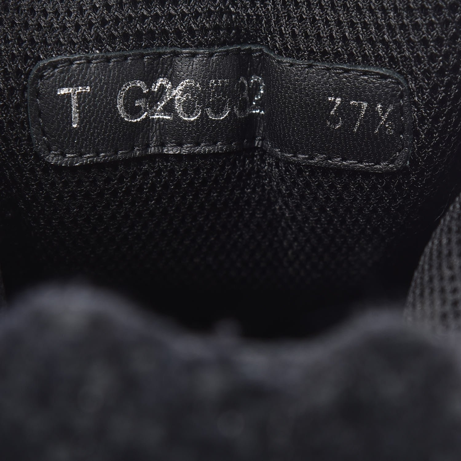 Chanel Tweed Suede Goatskin CC Sneakers 37.5 Black White 8 of 11