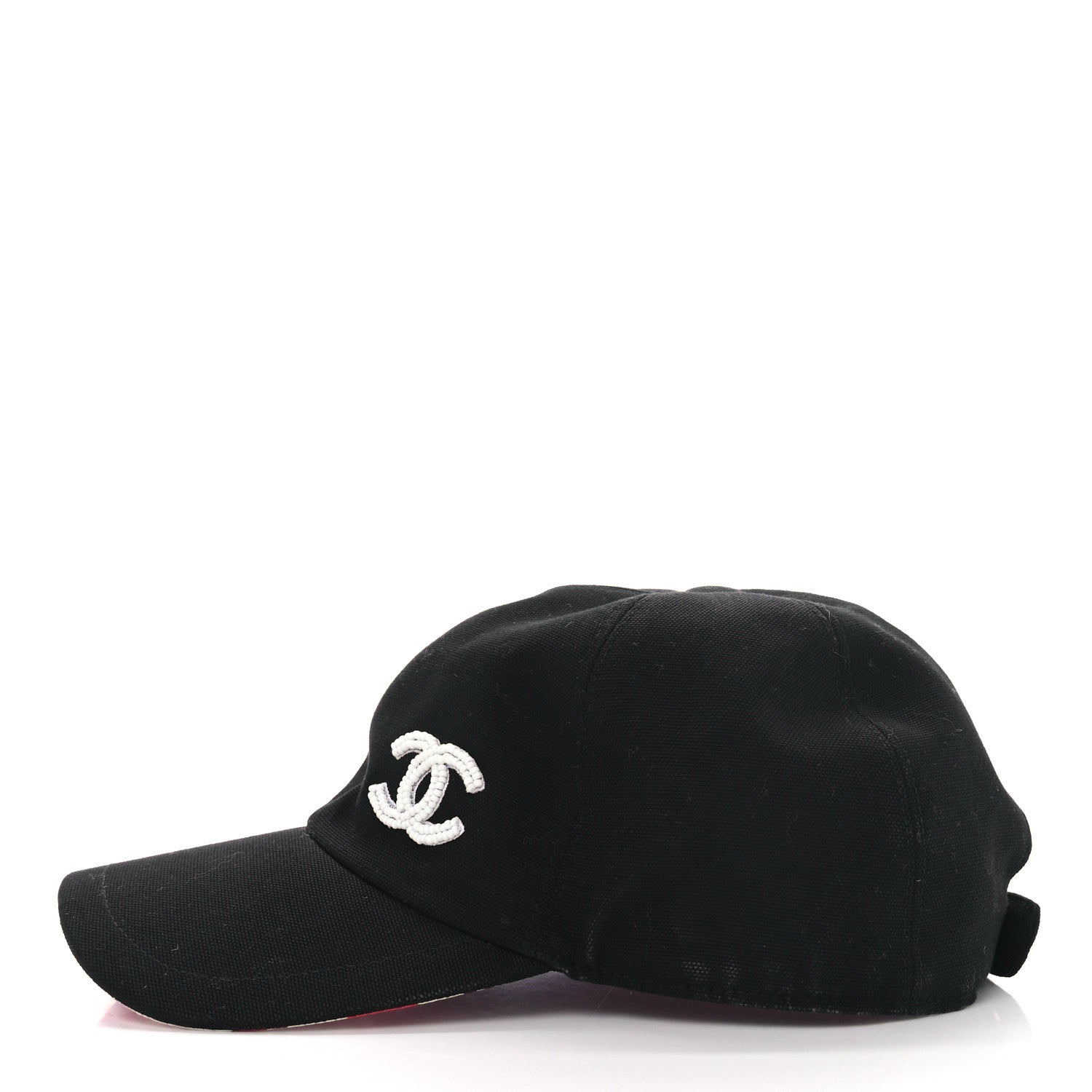 Chanel Cotton CC Cap Hat Black 4 of 8