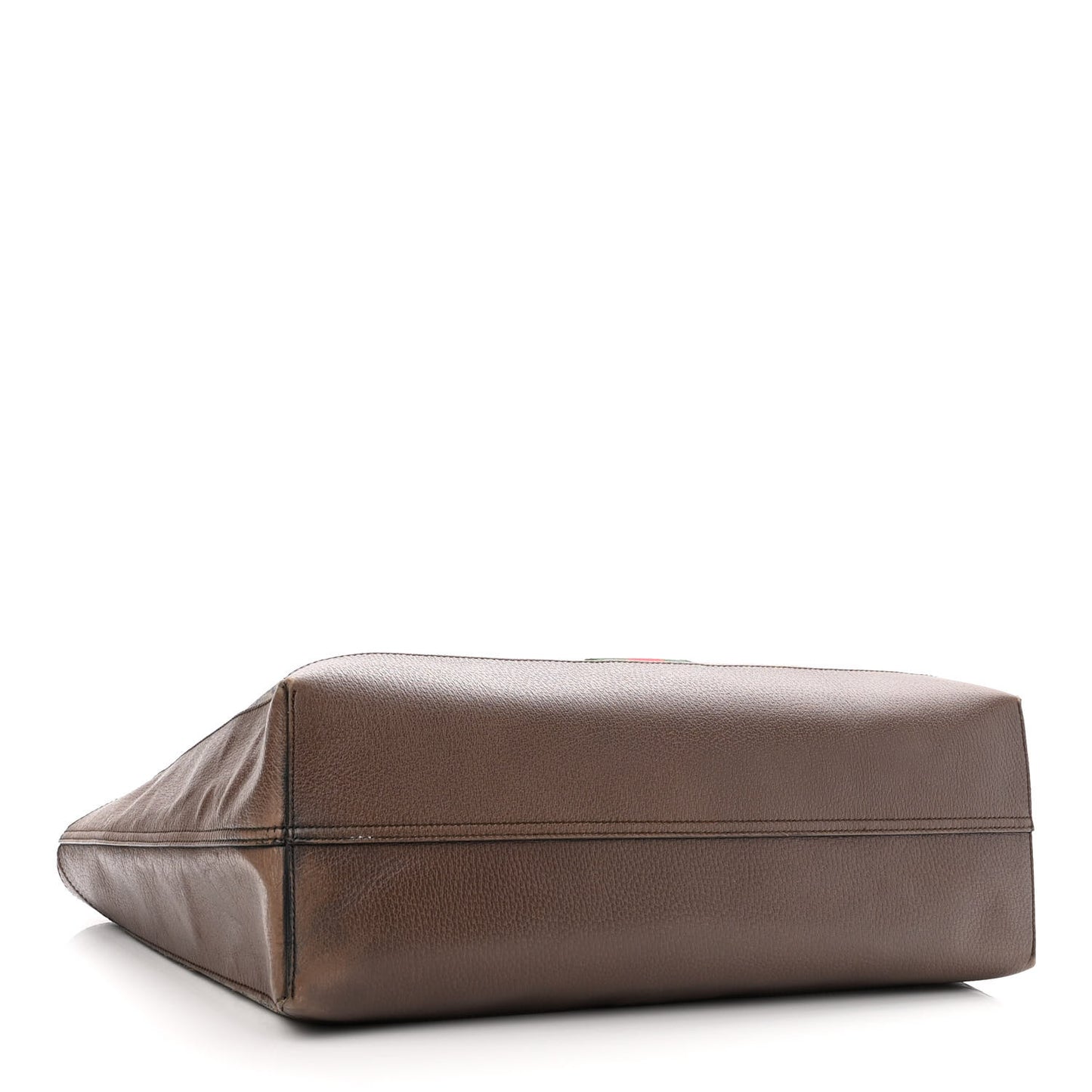 GG Supreme Monogram Web Ophidia Tote Brown
