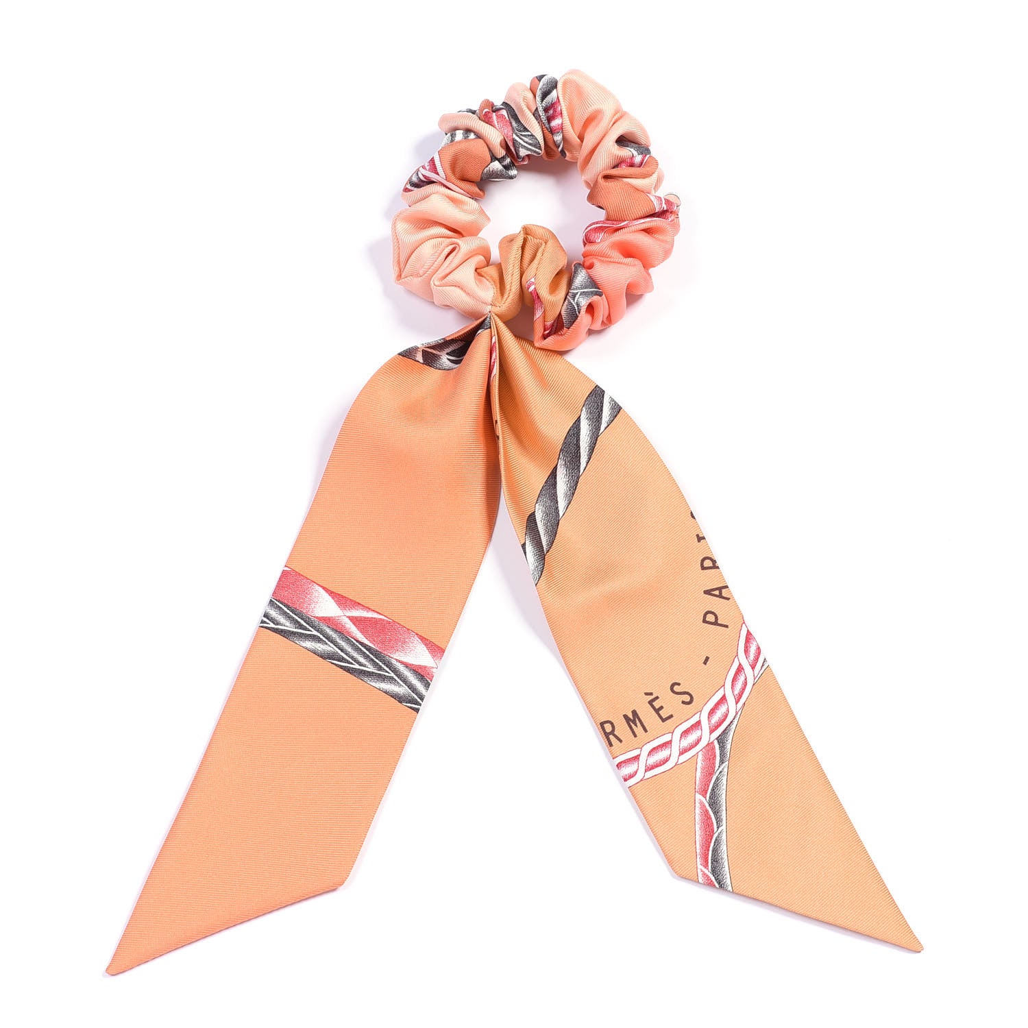 Hermes Silk Bella Twilly Scrunchie 1 of 2