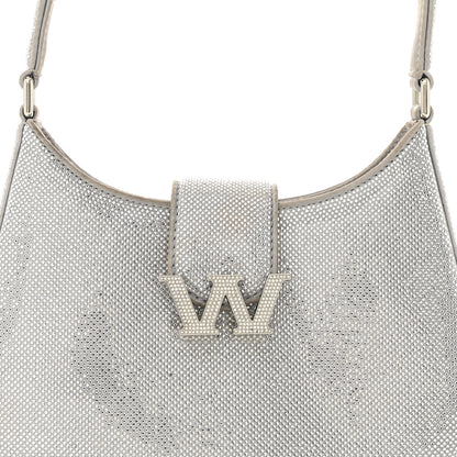 Alexander Wang Mesh Crystal Rhinestone Small Legacy Hobo Alloy 7 of 13