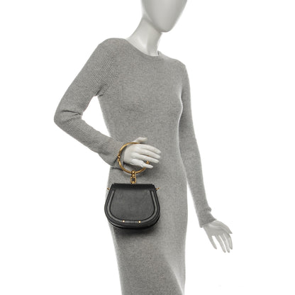 Chloe Calfskin Small Nile Bracelet Bag Black 3 of 7