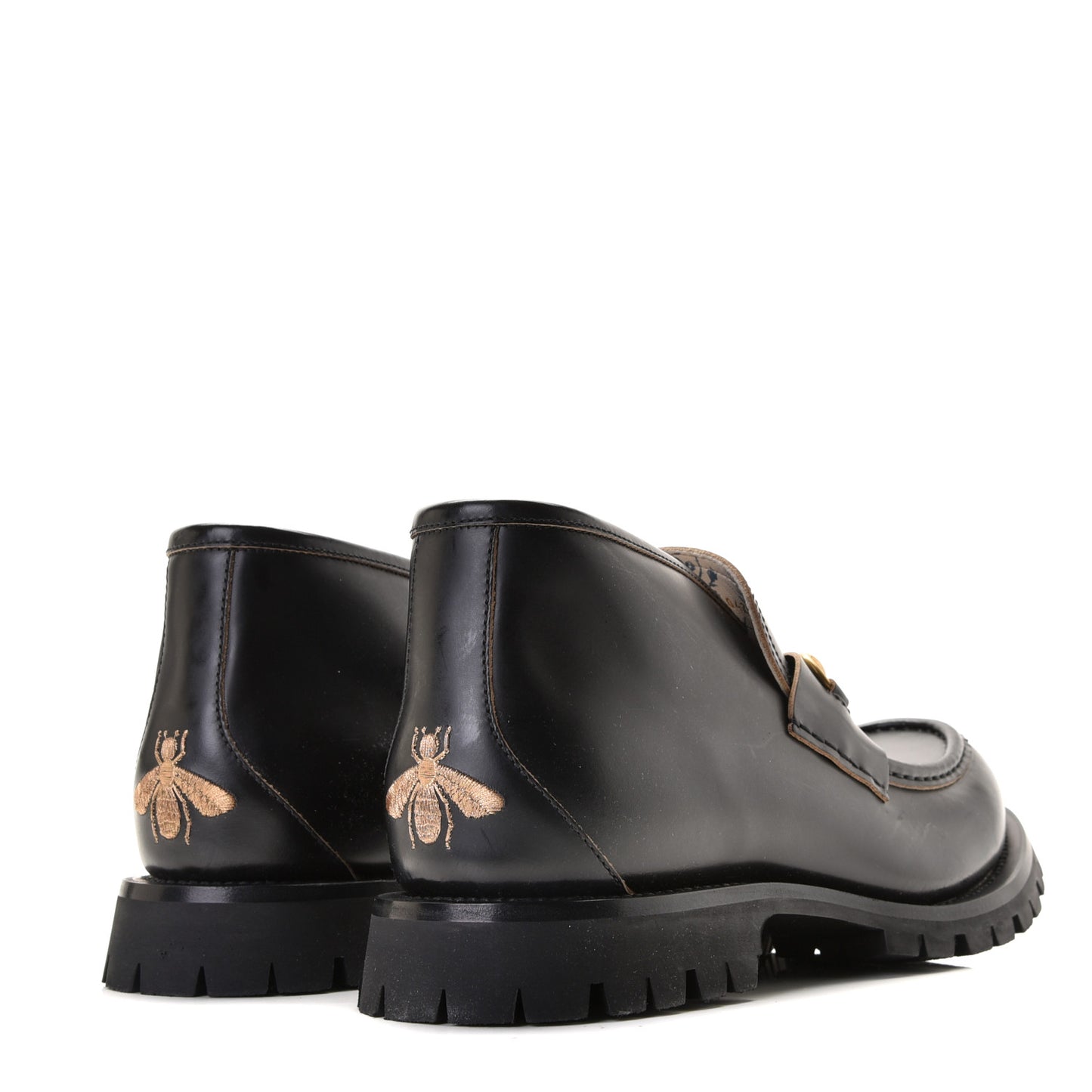 Cordovan Lux Mens Harald Horsebit Ankle Boots 12 Black
