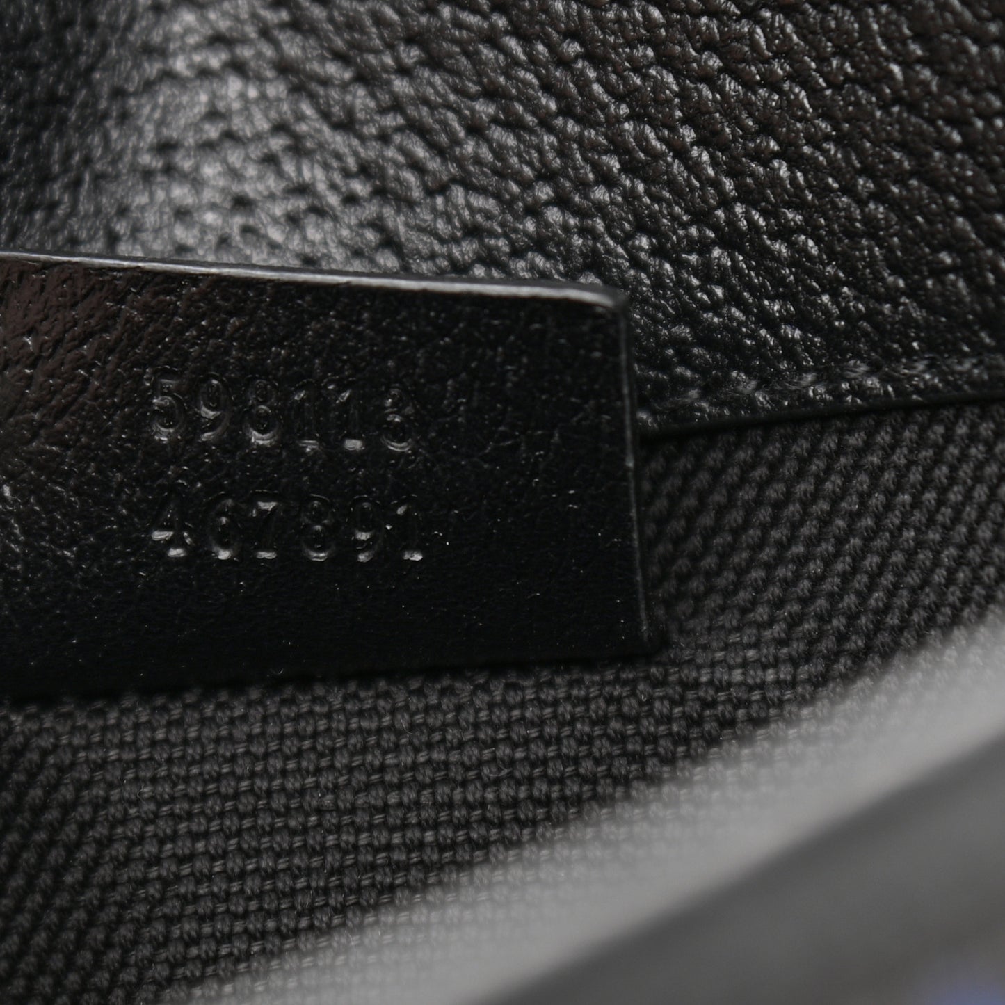 GG Supreme Monogram Psychedelic Slim Belt Bag Black