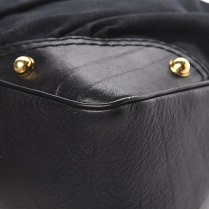 Gucci Monogram Medium Jockey Hobo Black 11 of 16