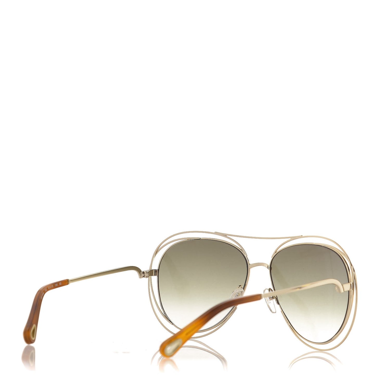 Carlina Round Sunglasses CE134S Gold