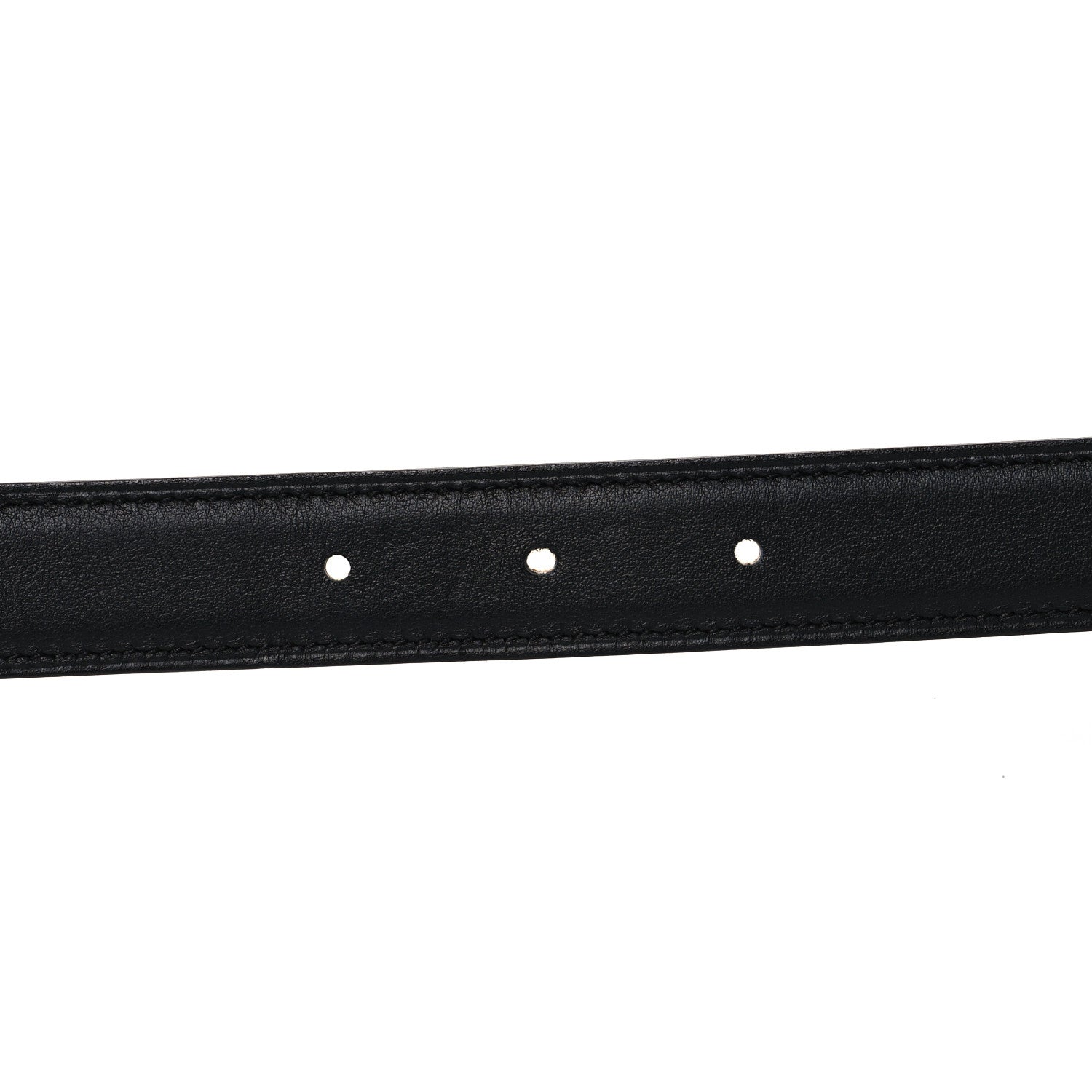Hermes Swift Epsom 24mm Mini Constance H Belt 75 Black Gold 5 of 5