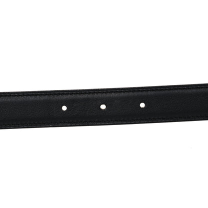 Hermes Swift Epsom 24mm Mini Constance H Belt 75 Black Gold 5 of 5