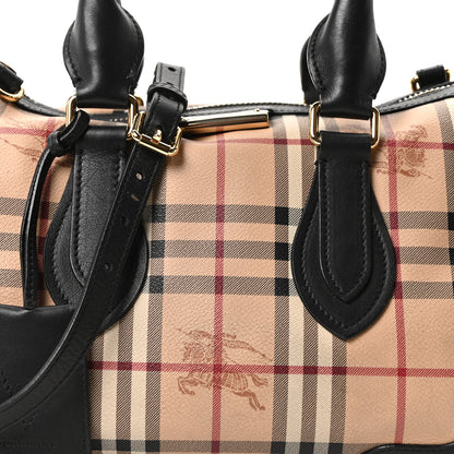 Burberry Haymarket Check Small Gladstone Black 9 of 11