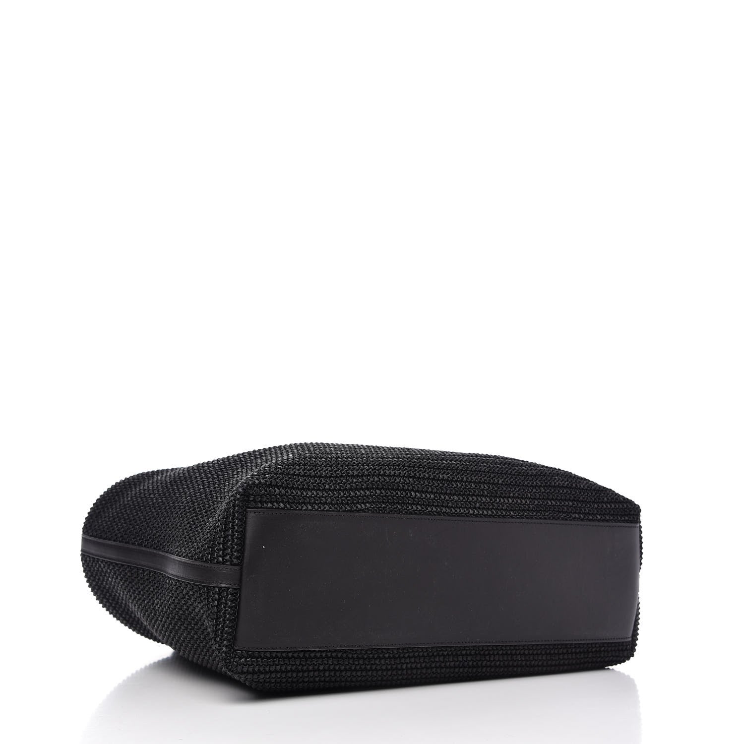 Saint Laurent Raffia Tote Black 4 of 10
