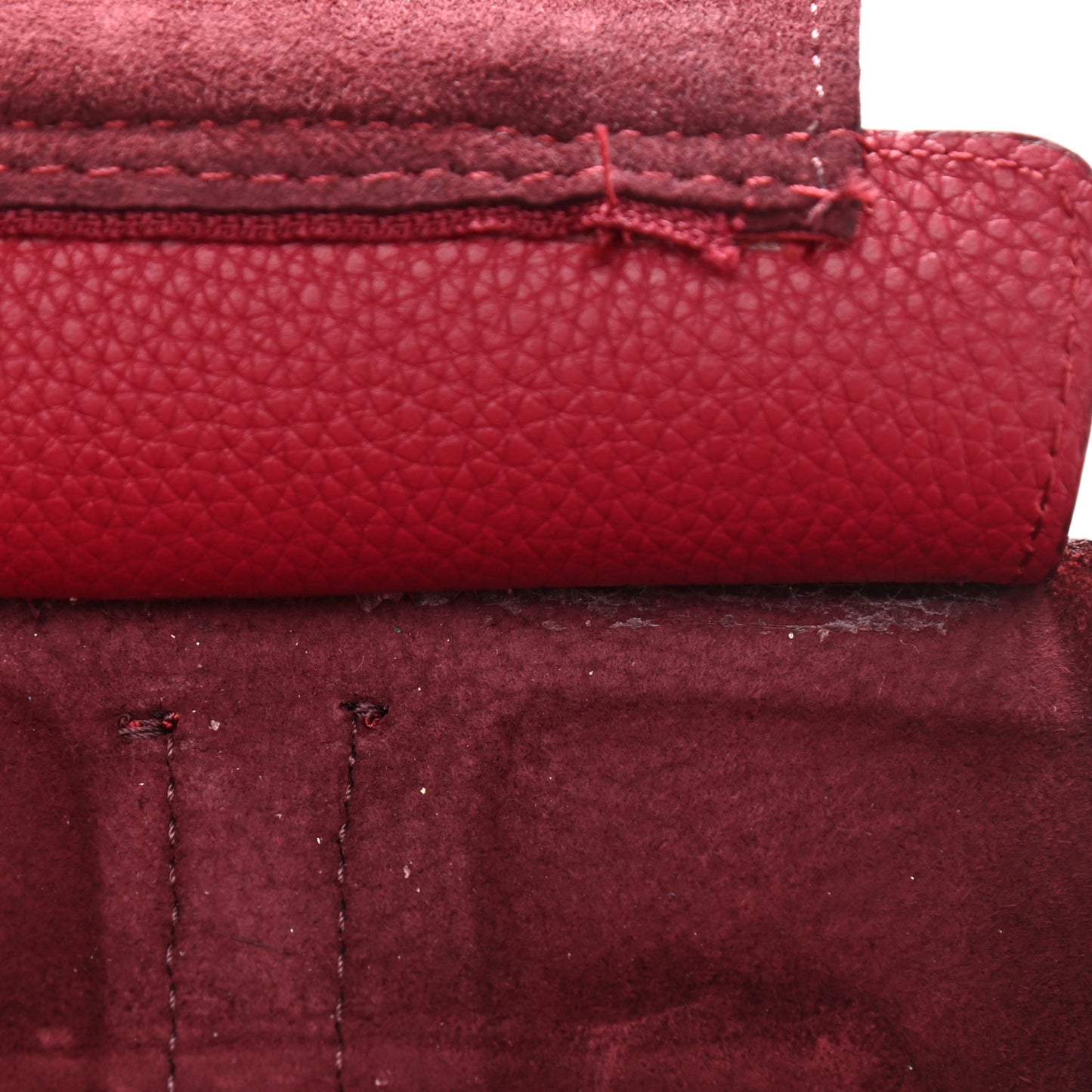 Calfskin Crocodile Cristie Satchel Red
