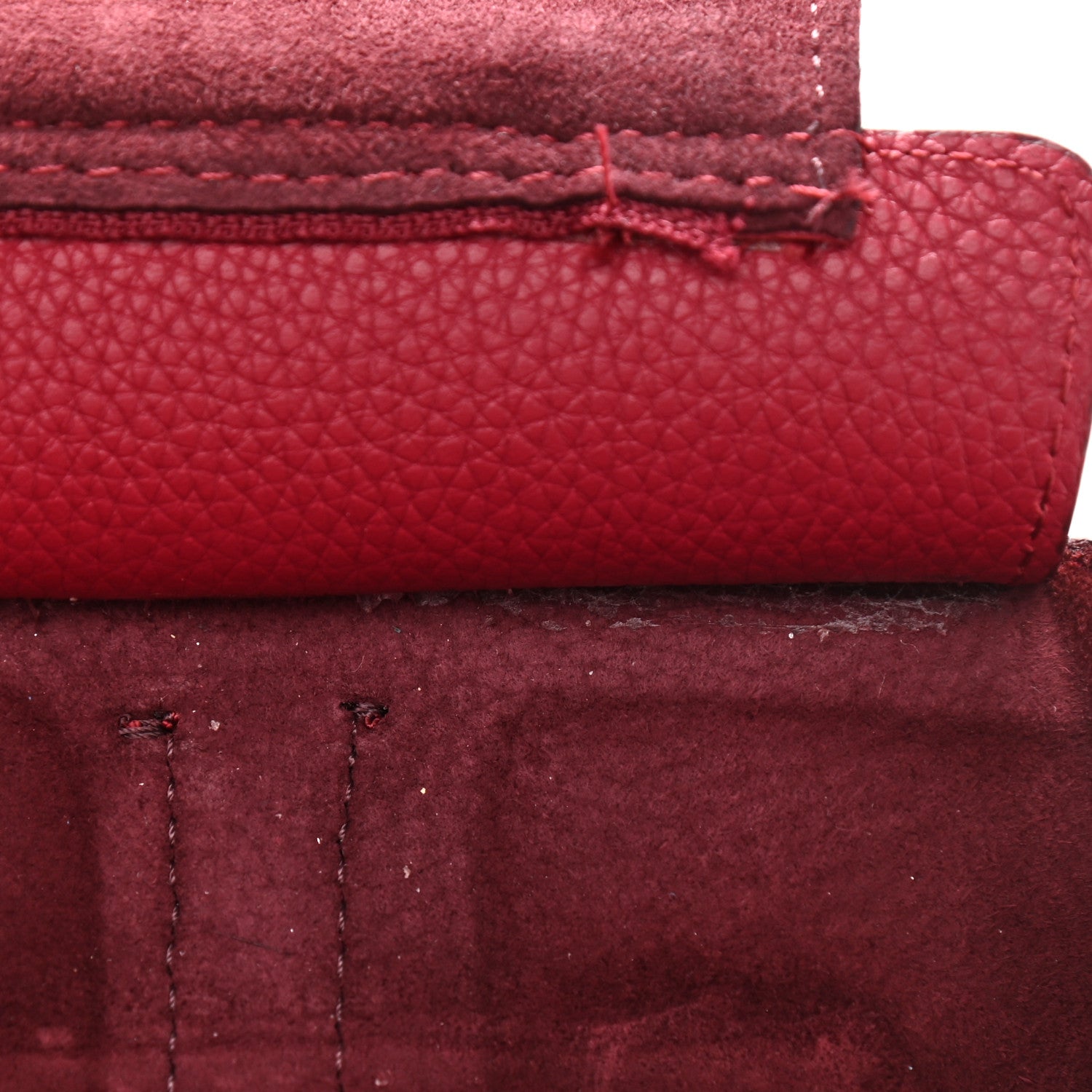 Nancy Gonzalez Calfskin Crocodile Cristie Satchel Red 10 of 17