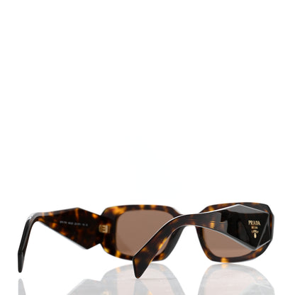 Prada Acetate Symbole Sunglasses SPR 17W Havana 4 of 8