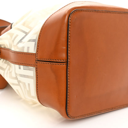 Fendi TPU FF Vitello Aura F is Fendi Grande Mon Tresor Bucket Bag White Cuoio 8 of 11