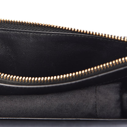 Saint Laurent Smooth Calfskin Classic Monogram Kate Tassel Chain Wallet Black 15 of 16