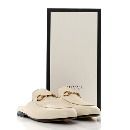 Gucci Malaga Kid Womens Princetown Slippers 36 Mystic White 9 of 9