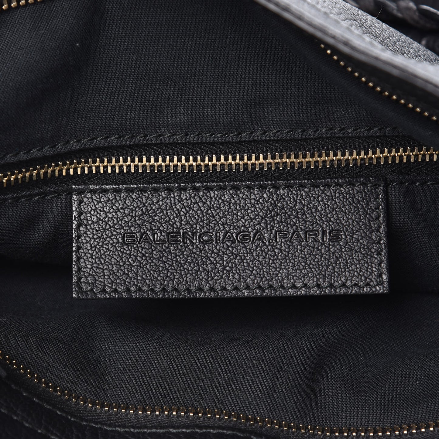 Chevre Classic Gold Hardware Velo Black