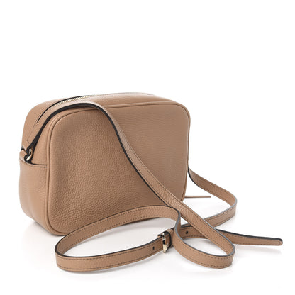 Gucci Pebbled Calfskin Small Soho Disco Bag Rose Beige 3 of 10