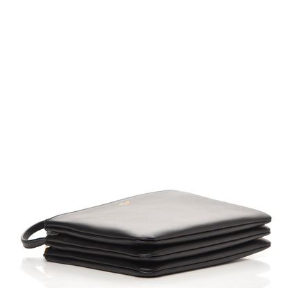 Celine Lambskin Small Trio Crossbody Bag Black 5 of 9